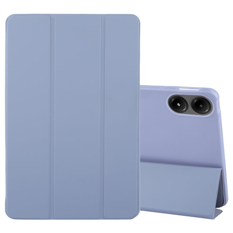 Tri-fold Silicone Leather Tablet Case, For Xiaomi Pad Mini 8.8  / Redmi K Pad, For Xiaomi Redmi Pad Pro 12.1