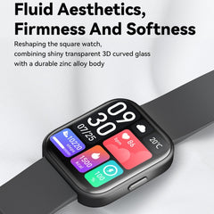 GTS6 1.69 inch Runmefit  Pressure MET BT Call Smart Watch, Heart Rate / Blood Pressure / Body Temperature