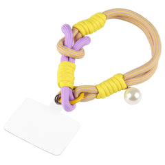 Pearl Splicing Round Twist Rope Short Lanyard