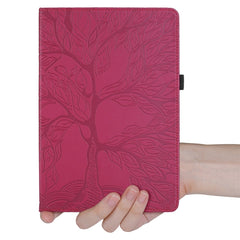 Tree Life Embossed Rotation Leather Tablet Case, For Honor Pad 9
