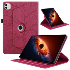 Tree Life Embossed Rotation Leather Tablet Case, For Honor MagicPad 4 / 3 Pro 12.3 2026, For Honor Pad X7, For Honor Pad 10