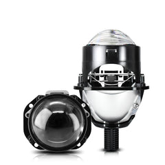 T02 1 Pair 2.5 inch Car Bifocal LED Lens Headlight, Left Driving, T02