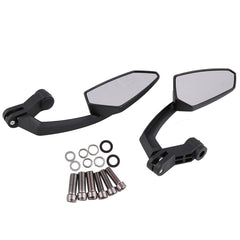 2 PCS Motorcycle Modified Rear View Mirror Set for Honda / Kawasaki / Suzuki / Yamaha, MB-MR024-BK