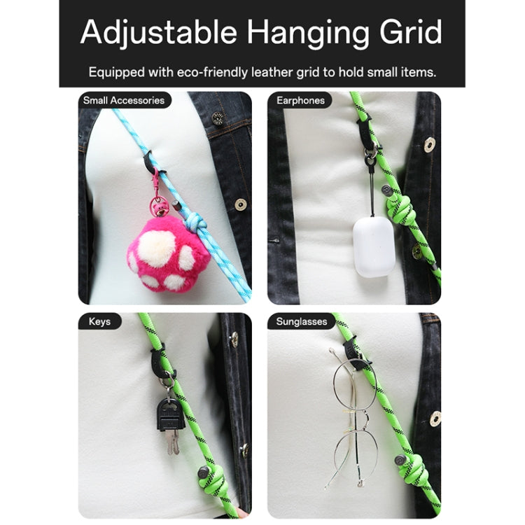 ROCK Multifunctional Luminous Phone Crossbody Lanyard Wrist Lanyard