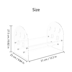 YX107 Acrylic Vinyl Record Display Stand, Acrylic