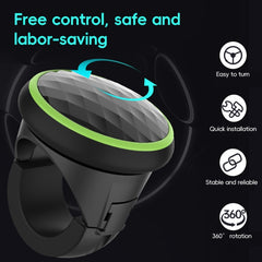 3R 3R-2253 Car Steering Wheel Booster Ball Car Steering Wheel Power Booster, 3R-2253 (Black), 3R-2253 (Black Green), 3R-2253 (Black Purple)