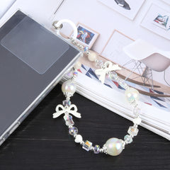 Mobile Phone Anti-lost Luminous Bead Chain Short Lanyard