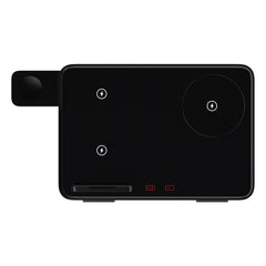 C30 15W 3 in 1 Magnetic Wireless Charger with Night Light, C30