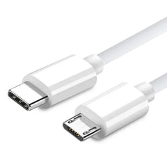 USB-C / Type-C to Micro USB Charging Data Cable, Length: 1m, Type-C to Micro USB