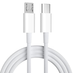 USB-C / Type-C to Micro USB Charging Data Cable, Length: 1m, Type-C to Micro USB
