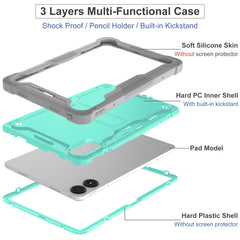 Shockproof Silicone Hybrid PC Tablet Case with Holder, For Xiaomi Redmi Pad Pro 12.1