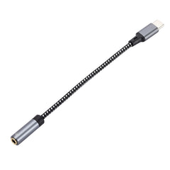 13cm AUX 3.5mm Female to Type-C Cable Audio Cable, 3.5mm Female to Type-C Audio Cable