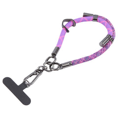 8mm Color Match Adjustable Mobile Phone Anti-lost Short Lanyard