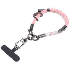 8mm Color Match Adjustable Mobile Phone Anti-lost Short Lanyard