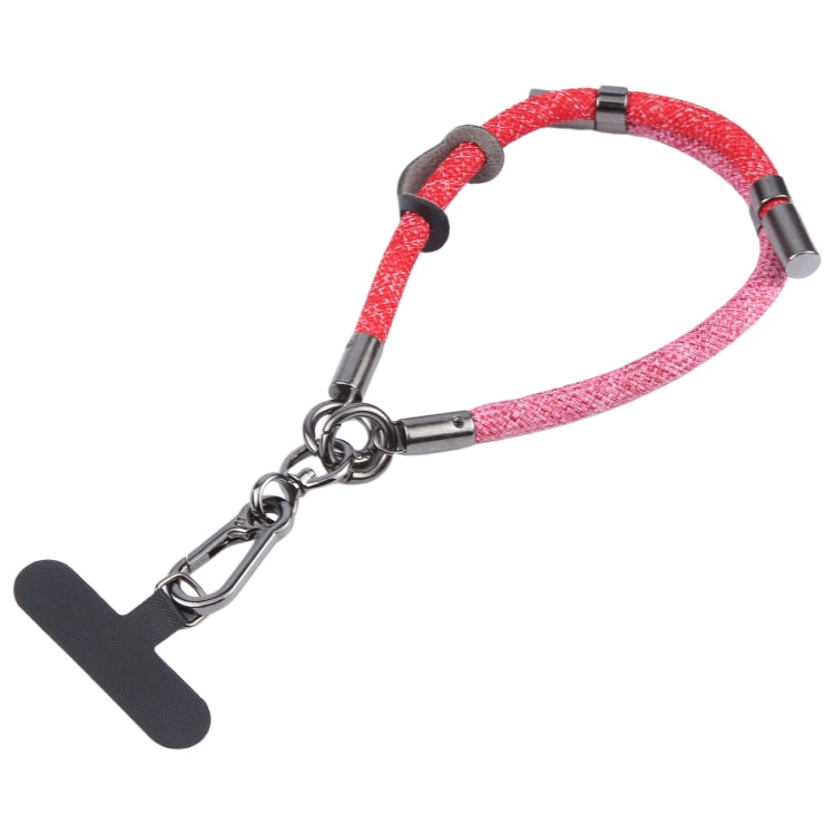 8mm Color Match Adjustable Mobile Phone Anti-lost Short Lanyard