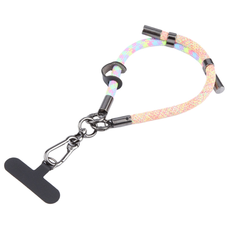 8mm Color Match Adjustable Mobile Phone Anti-lost Short Lanyard