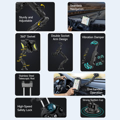 Ulefone UAN02 Armor Mount Max Car Phone Tablet Holder, UAN02