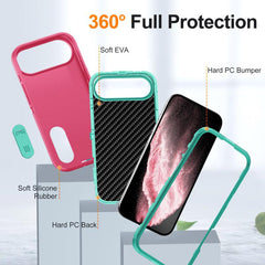 Rugged PC + Silicone Phone Case with Holder, For iPhone Air