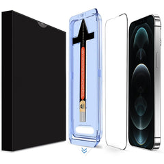 LK Easy Install HD Tempered Glass Film, For iPhone 13 Pro Max, For iPhone 13 / 13 Pro, For iPhone 12 / 12 Pro, For iPhone 12 Pro Max, For iPhone 11 Pro Max, For iPhone 11, For iPhone 11 Pro