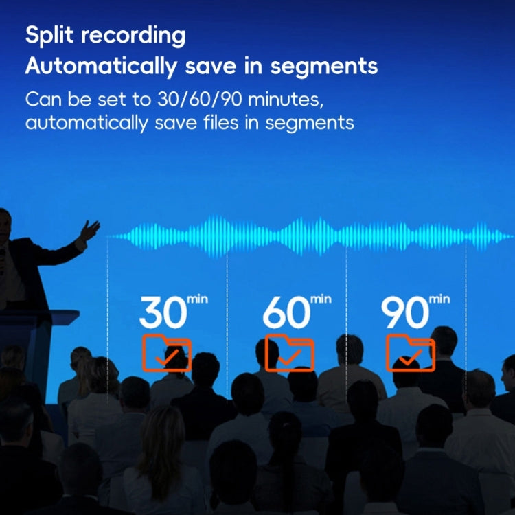 S7 HD Color Screen Smart Noise Reduction Voice Recorder, S7