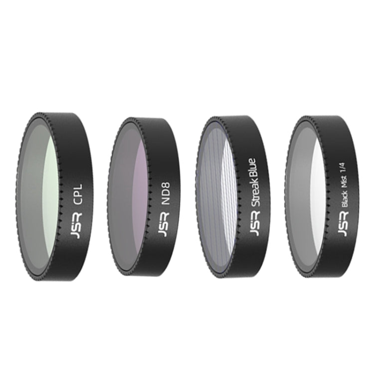 For DJI Neo JSR KB Series Drone Lens Filter, MCUV, CPL, ND8, ND16, ND32, ND64, ND8PL, ND16PL, ND32PL, ND64PL, NIGHT, STAR, Black Mist 1/4, Streak Drawing Blue, 3 in 1 CPL ND8/16, 4 in 1 CPL ND8 Brushed Black Mist