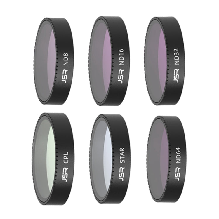 For DJI Neo JSR KB Series Drone Lens Filter, 4 in 1 ND8-64, 6 in 1 ND8-64 CPL STAR, 8 in 1 CPL UV ND Mixed