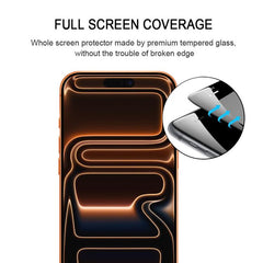 Full Glue Screen Tempered Glass Film, For iPhone 17 Pro Max, For iPhone 17 Pro, For iPhone 17, For iPhone Air, For iPhone 16 Pro Max, For iPhone 16 Pro, For iPhone 16 Plus, For iPhone 16