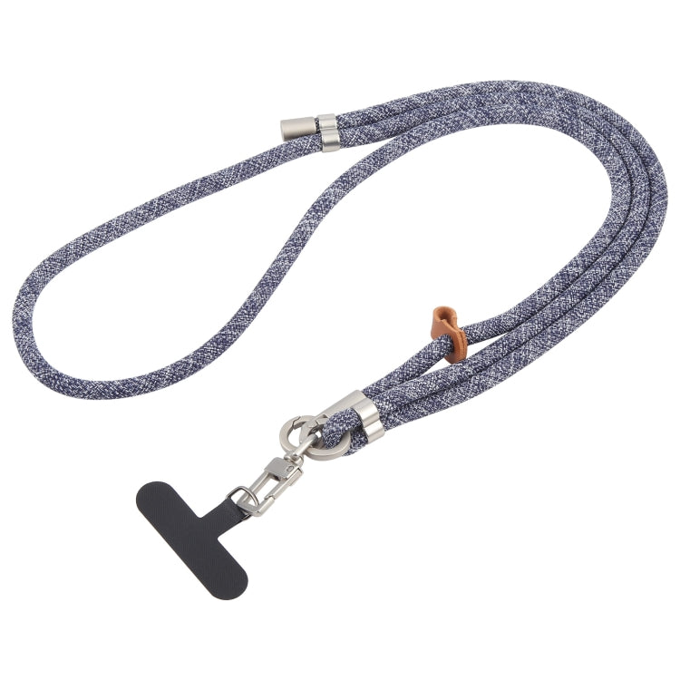 8mm Silver Buckle Adjustable Anti-lost Crossbody Mobile Phone Neck Lanyard