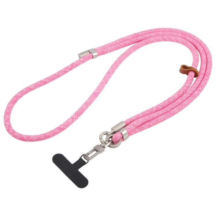 8mm Silver Buckle Adjustable Anti-lost Crossbody Mobile Phone Neck Lanyard