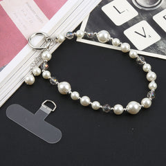 Pearl Short Bracelet Anti-lost Phone Short Lanyard