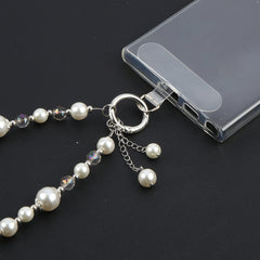 Pearl Short Bracelet Anti-lost Phone Short Lanyard