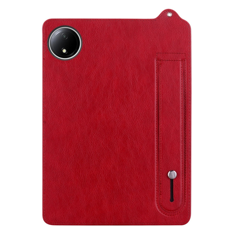 TPU Leather Back Tablet Case with Wristband, For Xiaomi Redmi Pad SE 8.7 2024, For Xiaomi Redmi Pad SE 11 2023, For Xiaomi Pad 6 / 6 Pro