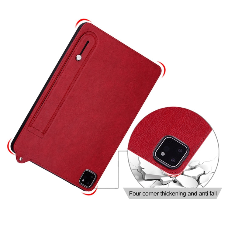 TPU Leather Back Tablet Case with Wristband, For Xiaomi Redmi Pad SE 8.7 2024, For Xiaomi Redmi Pad SE 11 2023, For Xiaomi Pad 6 / 6 Pro