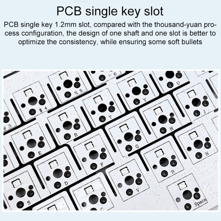 AULA F99 Pro 99 Keys Wired/2.4G/Bluetooth Three Model Customized RGB Mechanical Keyboard