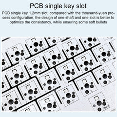 AULA F99 Pro 99 Keys Wired/2.4G/Bluetooth Three Model Customized RGB Mechanical Keyboard