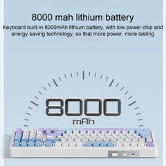 AULA F99 Pro 99 Keys Wired/2.4G/Bluetooth Three Model Customized RGB Mechanical Keyboard