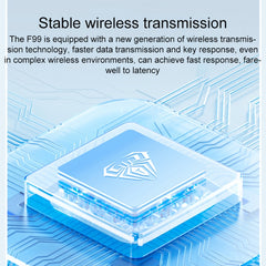 AULA F99 Pro 99 Keys Wired/2.4G/Bluetooth Three Model Customized RGB Mechanical Keyboard