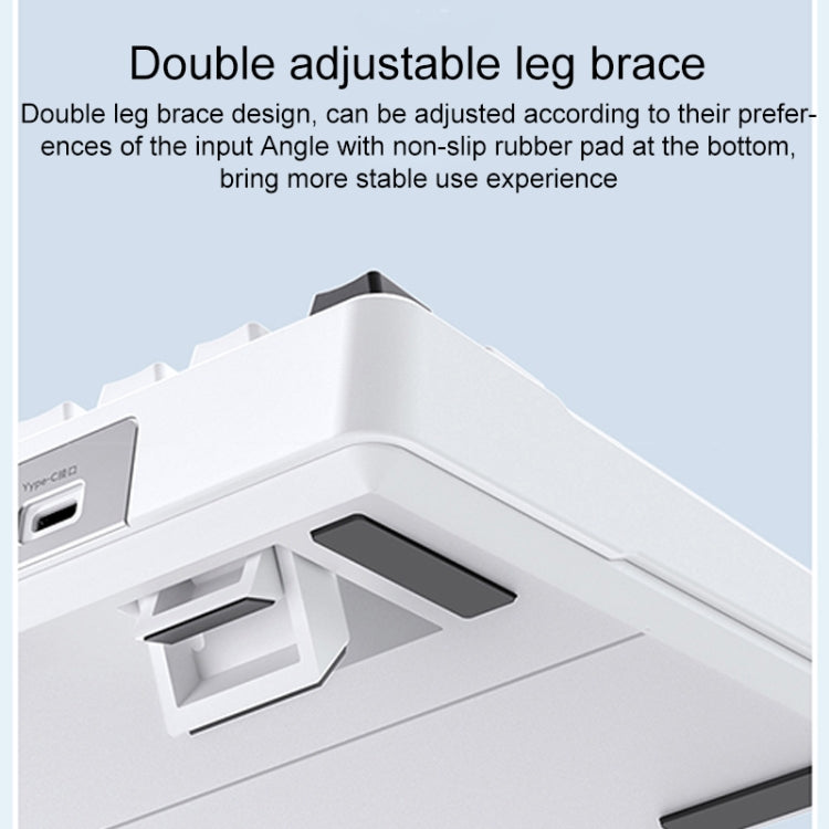 AULA F99 Pro 99 Keys Wired/2.4G/Bluetooth Three Model Customized RGB Mechanical Keyboard