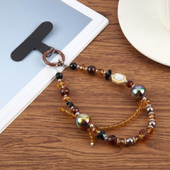 Flow Color Chain Phone Anti-lost Short Lanyard