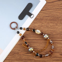 Flow Color Chain Phone Anti-lost Short Lanyard