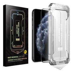 Easy Install HD Tempered Glass Film, For iPhone 12 Pro Max, For iPhone 11 Pro Max / XS Max