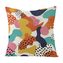 Color Paradise Printed Sofa Pillow Case No Core Print On Your Demand, 45x45cm, 50x50cm