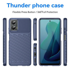 Thunderbolt Shockproof Soft TPU Phone Case, For Motorola Moto G 5G 2024