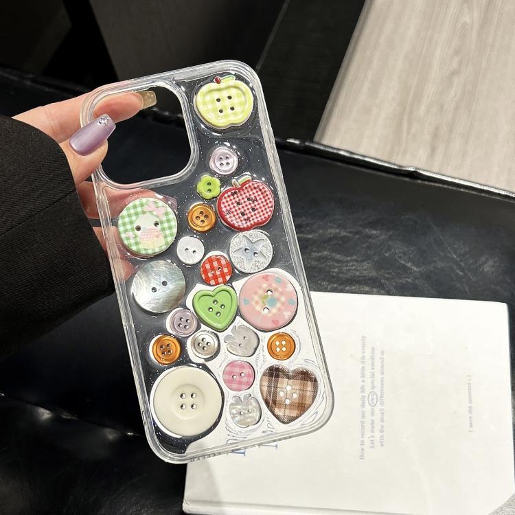 Epoxy Acrylic Hybrid TPU Phone Case, For iPhone 17 Pro Max, For iPhone 17 Pro, For iPhone 17