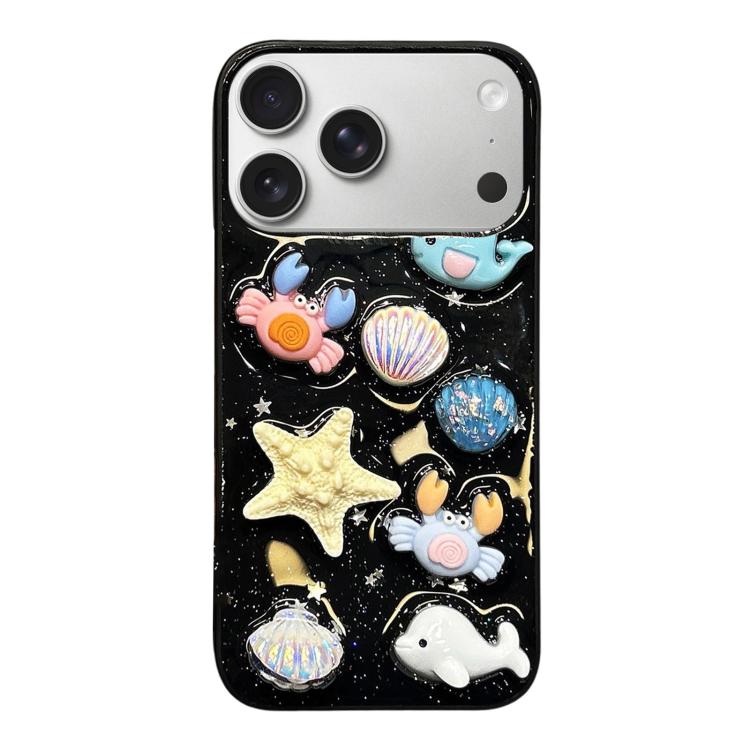 Epoxy Acrylic Hybrid TPU Phone Case, For iPhone 17 Pro Max, For iPhone 17 Pro, For iPhone 17