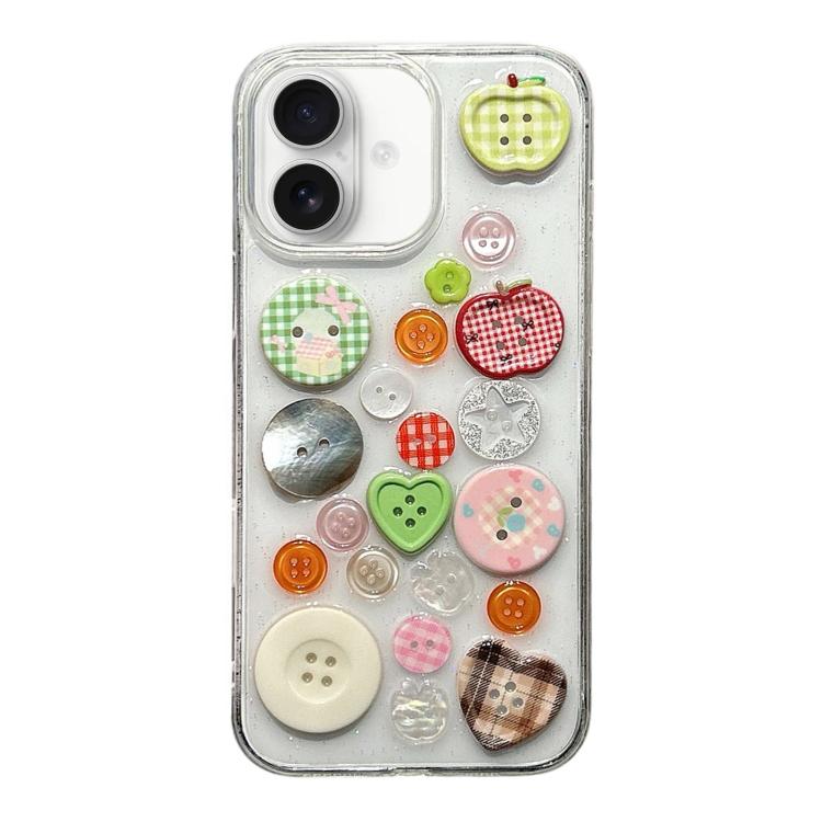 Epoxy Acrylic Hybrid TPU Phone Case, For iPhone 17 Pro Max, For iPhone 17 Pro, For iPhone 17