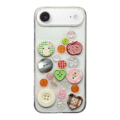 Epoxy Acrylic Hybrid TPU Phone Case, For iPhone Air, For iPhone 16 Pro Max, For iPhone 16 Pro