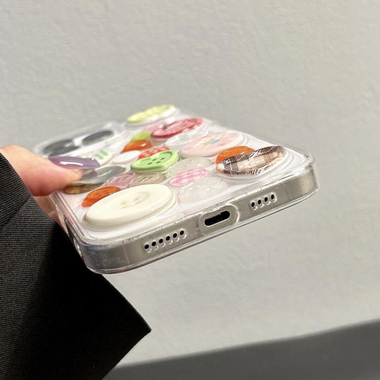 Epoxy Acrylic Hybrid TPU Phone Case, For iPhone Air, For iPhone 16 Pro Max, For iPhone 16 Pro