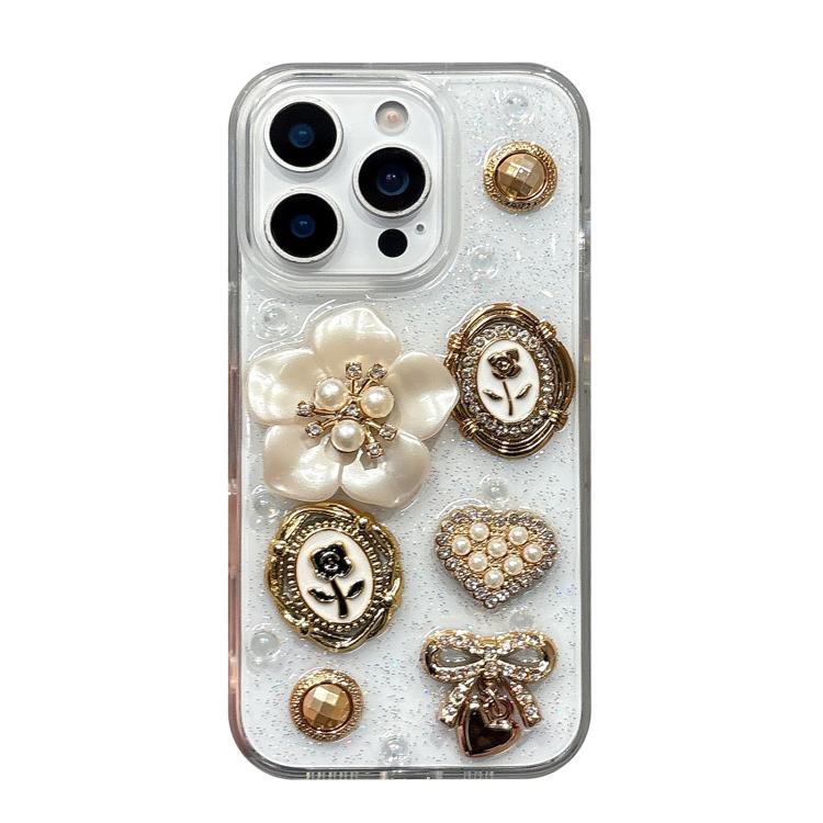Epoxy Acrylic Hybrid TPU Phone Case, For iPhone Air, For iPhone 16 Pro Max, For iPhone 16 Pro