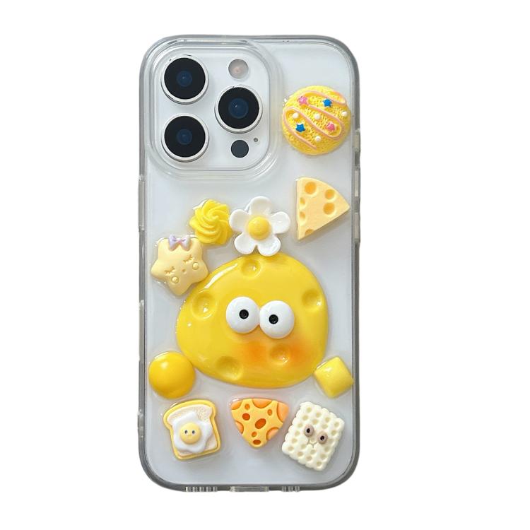 Epoxy Acrylic Hybrid TPU Phone Case, For iPhone Air, For iPhone 16 Pro Max, For iPhone 16 Pro